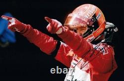 Michael Schumacher Formula 1 F1 Hand Signed Photo Autoentic + Coa 12x8