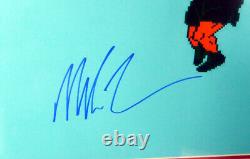 Mike Tyson Authentic Autographied Signé Encadré 16x20 Photo Punch-out Jsa 146662