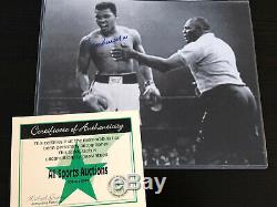 Muhammad Ali A Dédicacé 8x10 Photo, Signée À La Main, Authentique, Coa