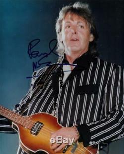 Paul Mccartney Signé Beatles Authentique Autographié Photo 8x10 Beckett # A54985