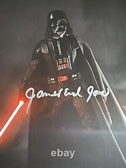 Photo 8x10 dédicacée par James Earl Jones, signée, authentique, Darth Vader, COA.