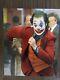 Photo 8x10 Signée Joaquin Phoenix Joker Lettre D'authenticité Authentique