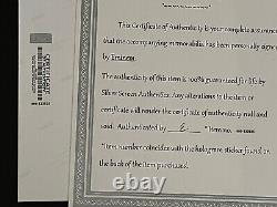 Photo 8x10 signée par Eminem, authentique, Slim Shady, avec certificat d'authenticité (COA)