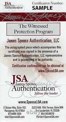 Photo authentique avec autographe du casting de Cool Runnings signée en format 11x14, avec témoin JSA et certificat d'authenticité 1.