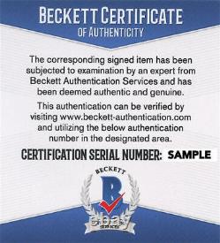 Photo authentique dédicacée Hot Sexy Jessica Alba 11x14 avec certificat d'authenticité Beckett Coa B