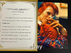 Photo autographiée de David Bowie 8x10, signée, authentique, COA