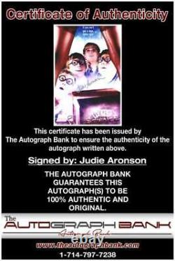 Photo dédicacée authentique de Judie Aronson, célébrité, signée avec certificat, format 10x15, avecAutographe A6