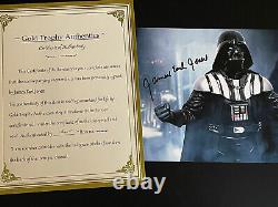 Photo dédicacée de James Earl Jones, format 8x10, signée, authentique, Darth Vader, certificat d'authenticité (COA)
