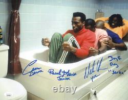 Photo signée Cool Runnings Cast 11x14 Authentique Autographe Jsa Témoin Coa 3