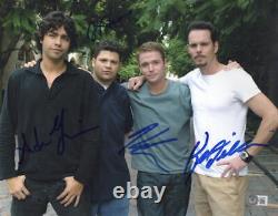 Photo signée Entourage Cast 11x14 authentique avec autographe Beckett Loa