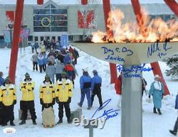 Photo signée par le casting de Cool Runnings, authentique autographe 11x14, JSA Witness Coa 5