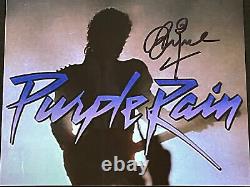 Prince Autographié 8x10 Photo, Signé, Authentique, Purple Rain, Coa