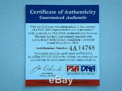 Ray Lewis # 52 Psa / Adn Signe 16x20 Certifié Autograph Authentique Photographie