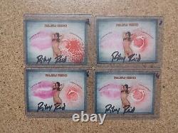 Riley Reid A Signé Et Embrassé Carte Nipple Avn Sexy Star Modèle Autographe Authentique
