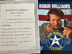 Robin Williams Autographié 8x10 Photo, Signé, Authentique, Coa