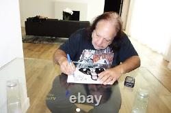 Ron Jeremy Autographié Porn Star 70's 8x10 Photo Asi Proof