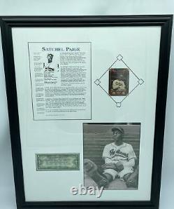 Satchel Paige Authentic Collage Silver Dollar Pic