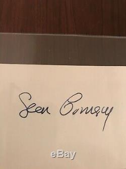Sean Connery Autographed Signe Cru Carte Index Jsa Loa Authentique James Bond