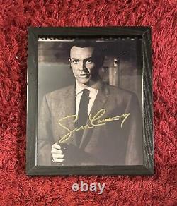 Sean Connery James Bond 007 Authentic Signé 8x10 Photo Autographiée Avec Coa