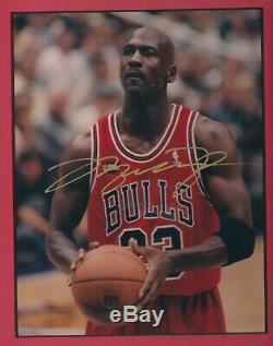 Signé Michael Jordan Auto Photo Autograph Or Sharpie Véritable Authentique Non Coa