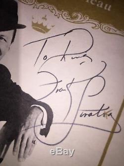 Sinatra Frank Authentique Signé / Autograph Fontainebleu Miami Photo Dossier 1961