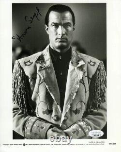 Steven Seagal Terre Meurtrière Photo 8x10 Autographiée avec Authentification JSA COA