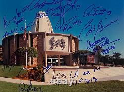 Temple de la renommée du football professionnel - Photo signée 11x14 avec autographes authentiques