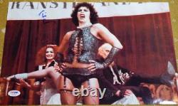 Tim Curry Rocky Horror Psa/dna Coa Signé À La Main 15x10 Photo Authentic Autograph