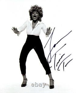 Tina Turner En Personne Signé Authentique 8x10 Photo Coa
