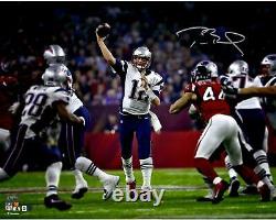 Tom Brady Les Patriotes De La Nouvelle-angleterre Ont Signé 16x20 Super Bowl LI Champions Photo
