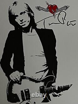 Tom Petty Autographié 8x10 Photo, Signée À La Main, Authentique, Coa
