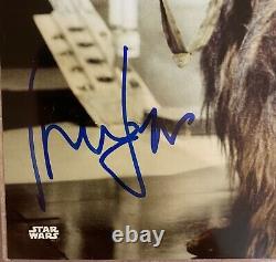 Tops Star Wars Authentics Harrison Ford Signé 8x10 Han Solo Iconique Autographe