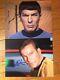 William Shatner Leonard Nimoy Signé Photos Authentiques Coa 8-10 Star Trek