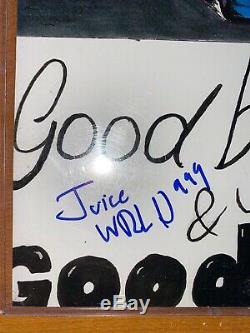 Wrld Juice Autosigné Goodbye Good Riddance Album Photo De Couverture 8x10 Authentique